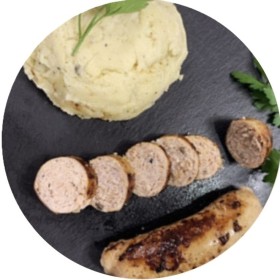 Saucisse de Poulet aux épices de Noël