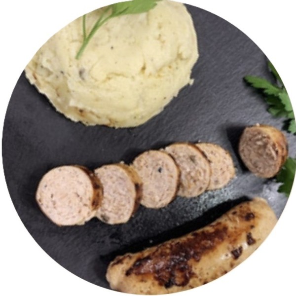 Saucisse de Poulet aux épices de Noël